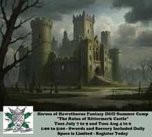 Load image into Gallery viewer, Summer 2026 - Heroes and Gamer Kids Summer Camps