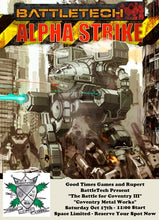 Load image into Gallery viewer, Battletech - Special Event Saturday October 17th 11:00 Start