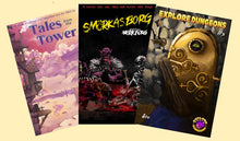Load image into Gallery viewer, Explore Dungeons and Pitcrawler - Mini-Zine Products