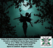 Load image into Gallery viewer, Fairy Tale - Spring Break Craft Camp Friday