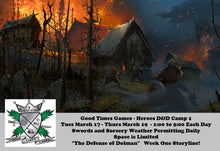 Load image into Gallery viewer, Spring Break 2026 - Heroes D&D and Gamer Kids Camps!