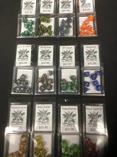 Load image into Gallery viewer, Dice: 7 Pc Role Playing Dice Sets (Assorted Materials)