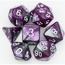 Load image into Gallery viewer, Dice: 7 Pc Role Playing Dice Sets (Assorted Materials)