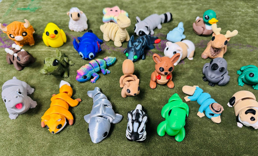 Dragons, Animals and More - 3D Figure Collection