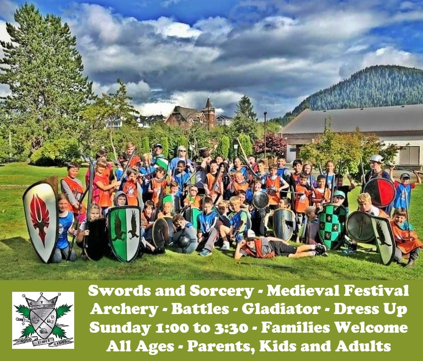 Swords and Sorcery - Summer Drop In Play 12:30 to 2:30