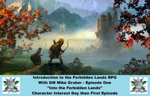 Forbidden Lands - Role Playing Gaming Sessions with GM Mike