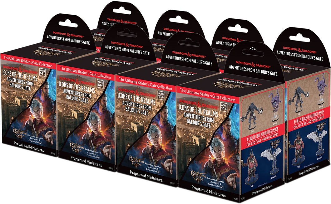 DND ICONS ADVENTURES FROM BALDUR'S GATE BOOSTER