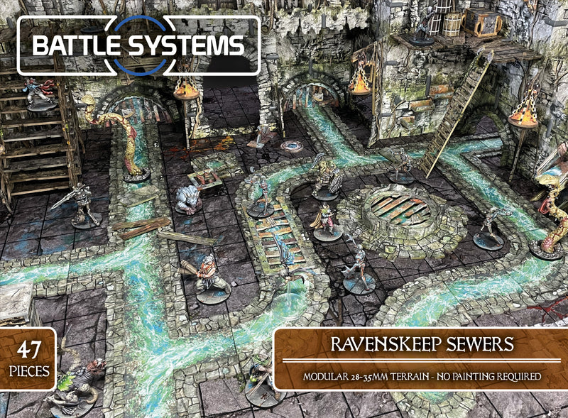 BATTLE SYSTEMS RAVENSKEEP SEWERS
