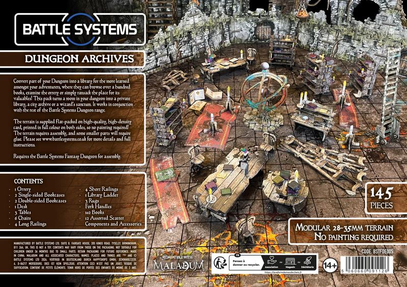 BATTLE SYSTEMS DUNGEON ARCHIVES