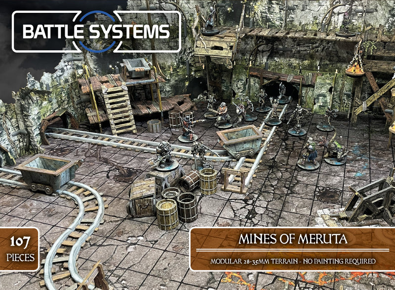 BATTLE SYSTEMS MINES OF MERUTA