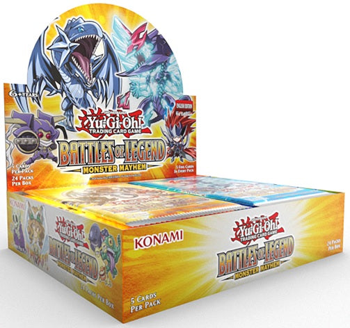 YUGIOH BATTLES OF LEGEND MONSTER MAYHEM BOOSTER