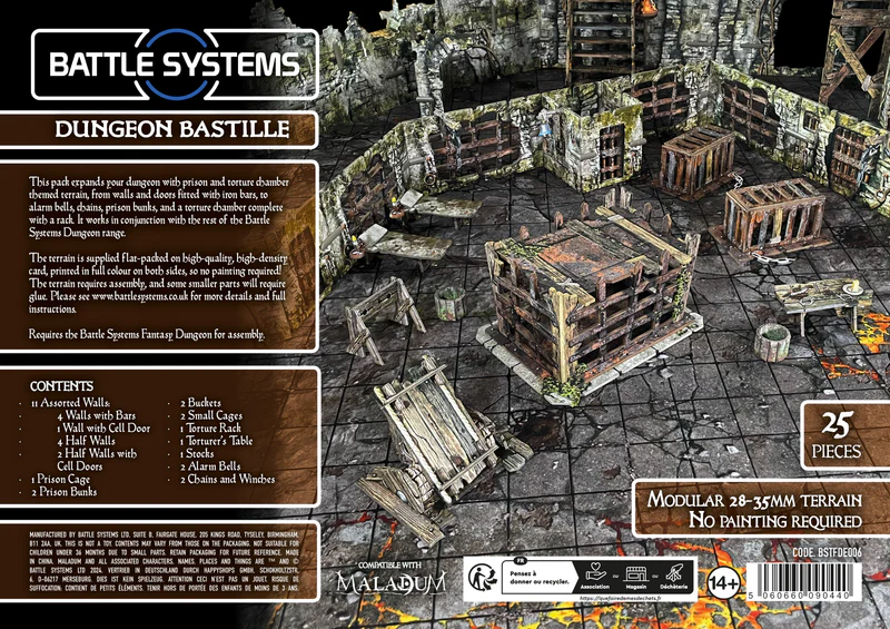 BATTLE SYSTEMS DUNGEON BASTILLE