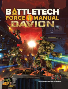 BATTLETECH FORCE MANUAL: HOUSE DAVION HC