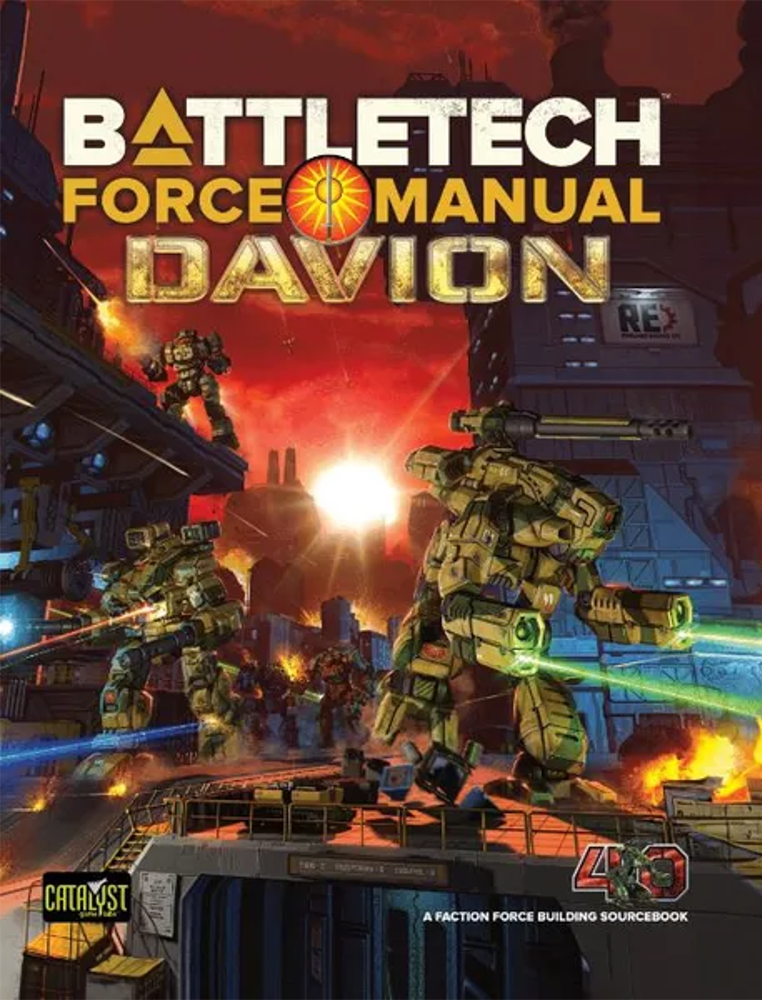 BATTLETECH FORCE MANUAL: HOUSE DAVION HC