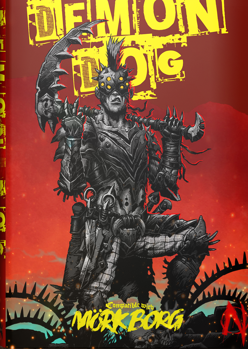 Demon Dog - RPG Compatable with Mork Borg