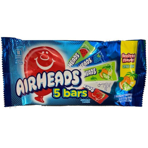 Airheads 5 Bar Pack Assorted Flavours