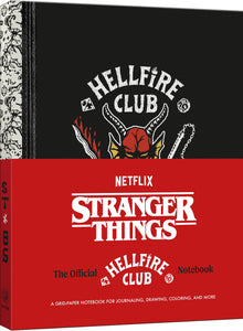 STRANGER THINGS OFFICIAL HELLFIRE CLUB NOTEBOOK