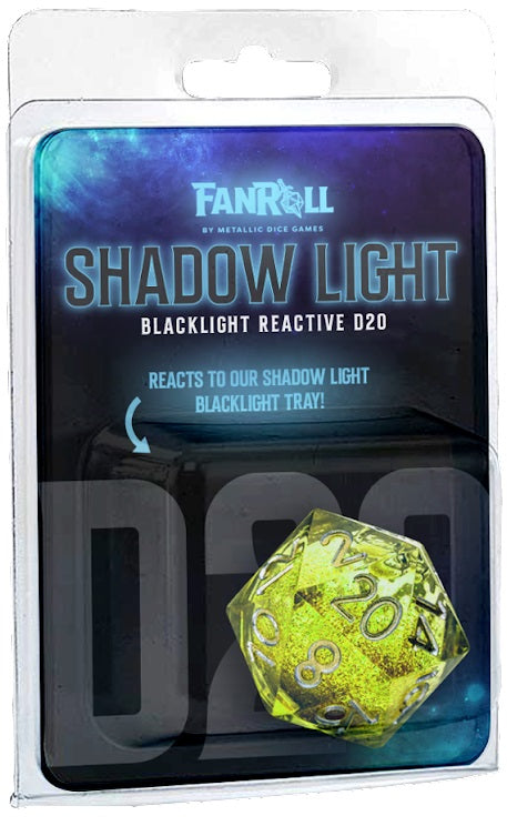 LIQUID DICE INDIVIDUAL D20 ELIXIR SHADOW LIGHT UV