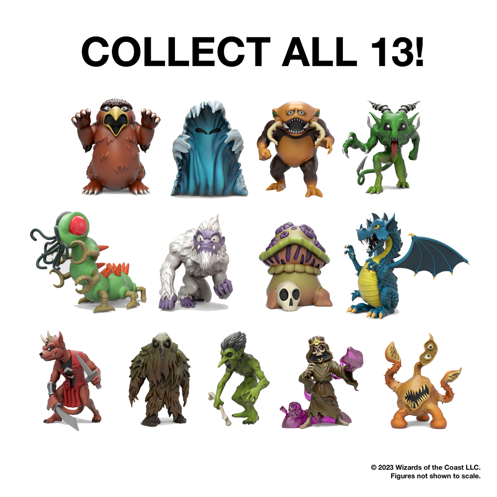 DND 3IN VINYL MINIS MONSTER SERIES 2