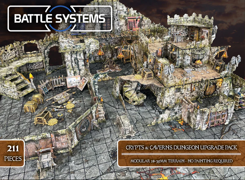 BATTLE SYSTEMS CRYPTS AND CAVERNS DUNGEON UPGRADE