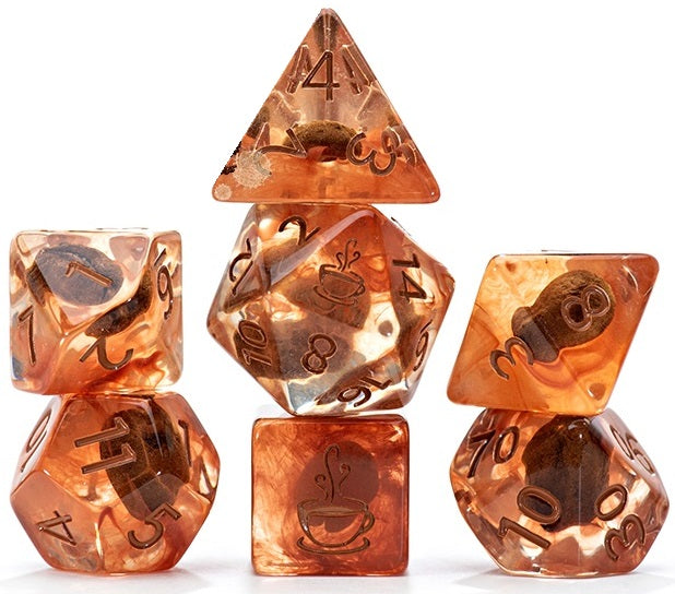 INCLUSION DICE - COFFEE DICE