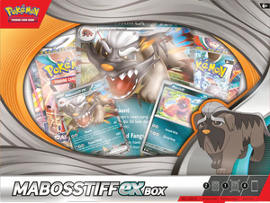 Pokemon Mabosstiff Ex Box