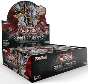 YUGIOH SUPREME DARKNESS BOOSTER