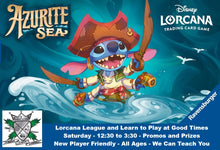 Load image into Gallery viewer, Lorcana - League and Learn to Play Sat 12:30 - 3:30
