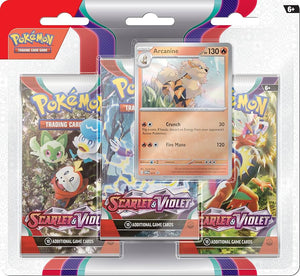 Pokemon - Scarlet and Violet 3pk Blister
