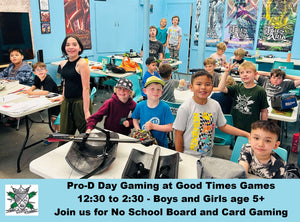 Friday - Pro-D Day Kids Gaming