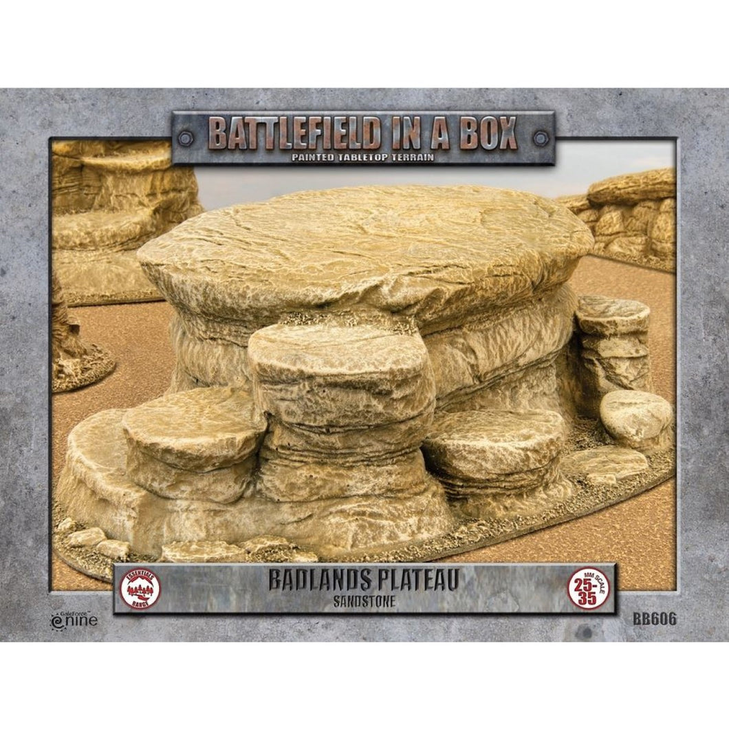 Battlefield in a Box - Badlands Plateau - Sandstone