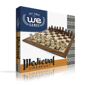 Chess Set - 15" Medieval