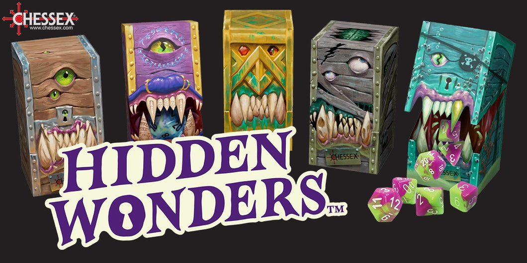 DND - Hidden Wonders Secret Poly 7 Pc Sets