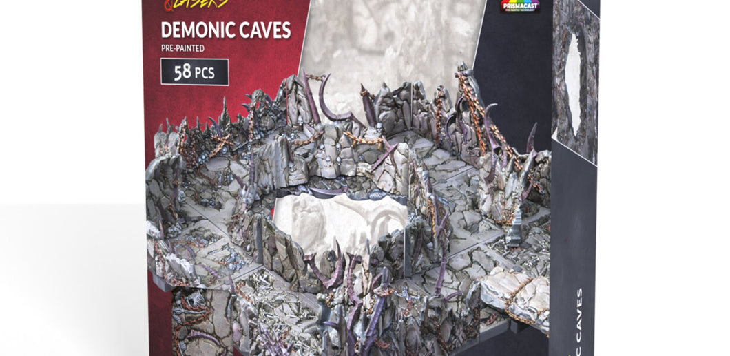 Dungeons and Lasers - Demonic Caves Pre Painted