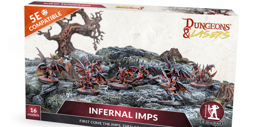 Dungeons and Lasers - Infernal Imps (16 Models)