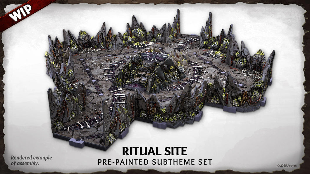 Dungeons and Lasers - Ritual Sites Prepainted Set