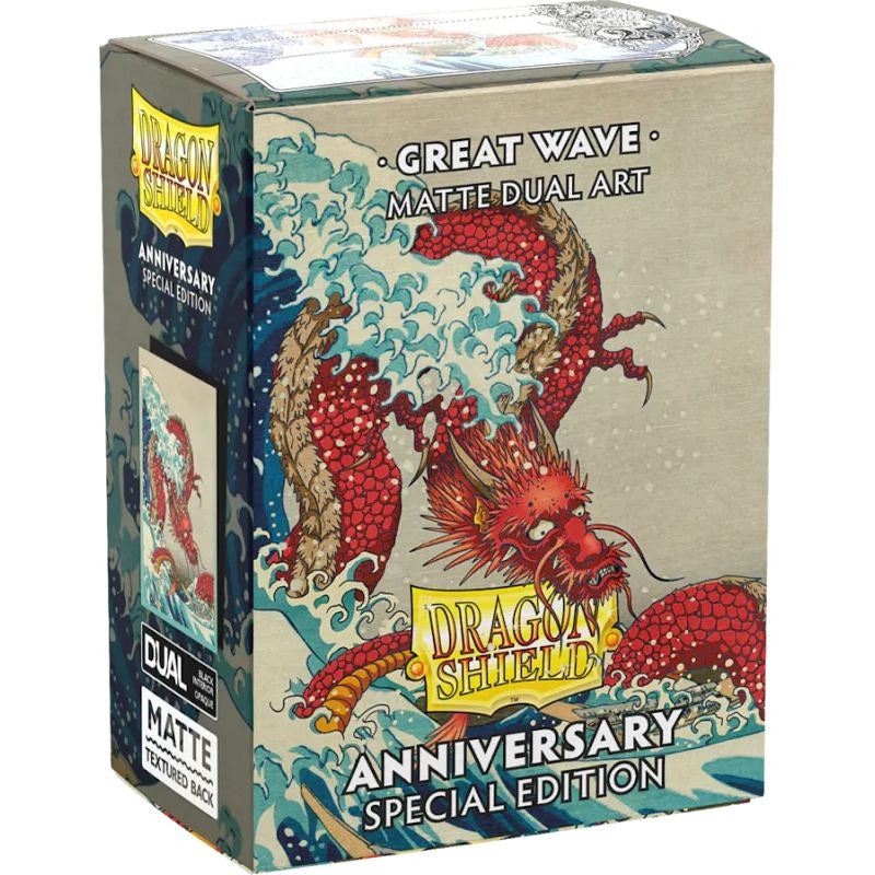 Dragon Shield Dual Matte 100 ct Great Wave Sleeves