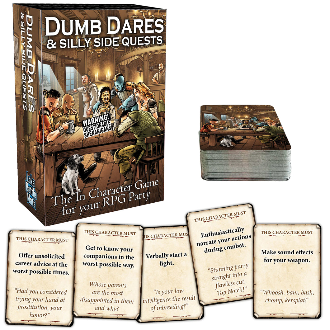 Dumb Dares & Silly Side Quests - RPG Suppliment