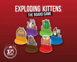 Exploding Kittens - Acrylic Meeples for Board Game