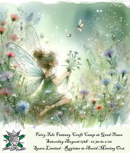 Fairy Tale - Day Camp Saturday August 17th 12:30 to 2:00