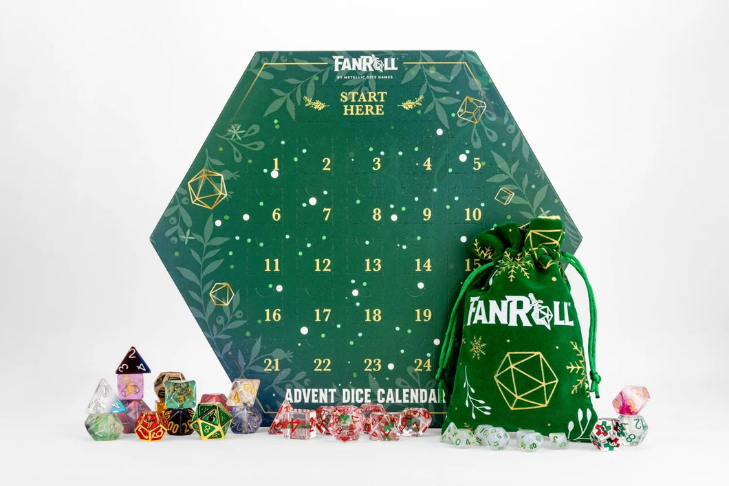 Fanroll 2025 - Dice Advent Calendar