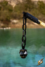 Load image into Gallery viewer, Flail - Lockard or Khonarr with Wooden Handle
