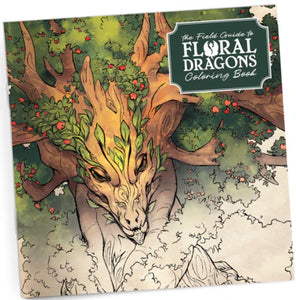 The Field Guide to Floral Dragons - Colouring Book