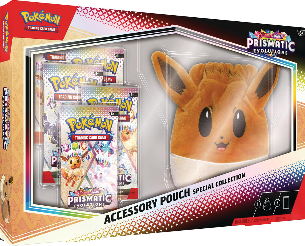 Pokemon Prismatic Evolutions - Pouch Collection