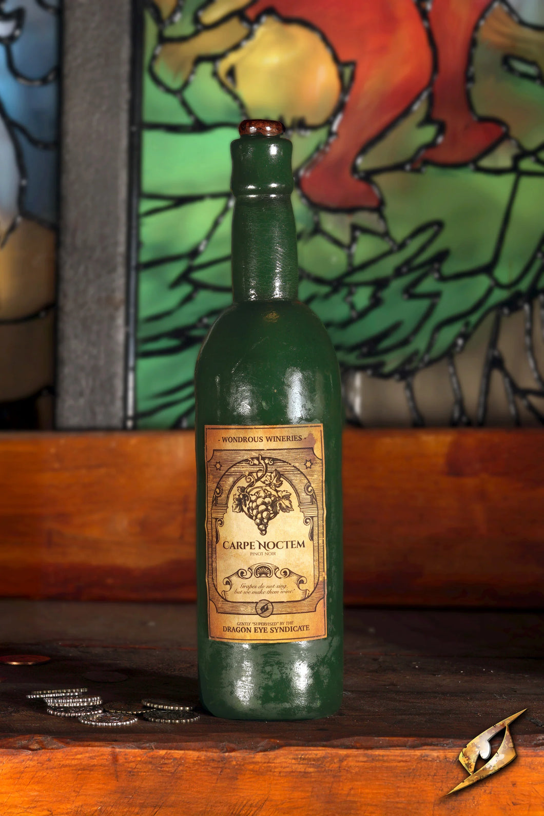 Wine Bottle - Throwing Weapon for Swords and Sorcery