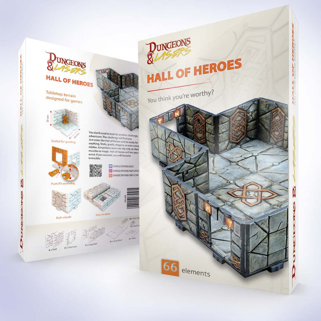 DUNGEONS AND LASERS HALL OF HEROES