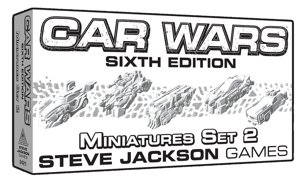 Car Wars 6th Edition Minis Set 2