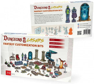 DUNGEONS AND LASERS FANTASY CUSTOMIZATION BITS