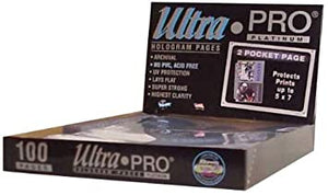 Ultra Pro - 2 Pocket 5x7 Card Pages