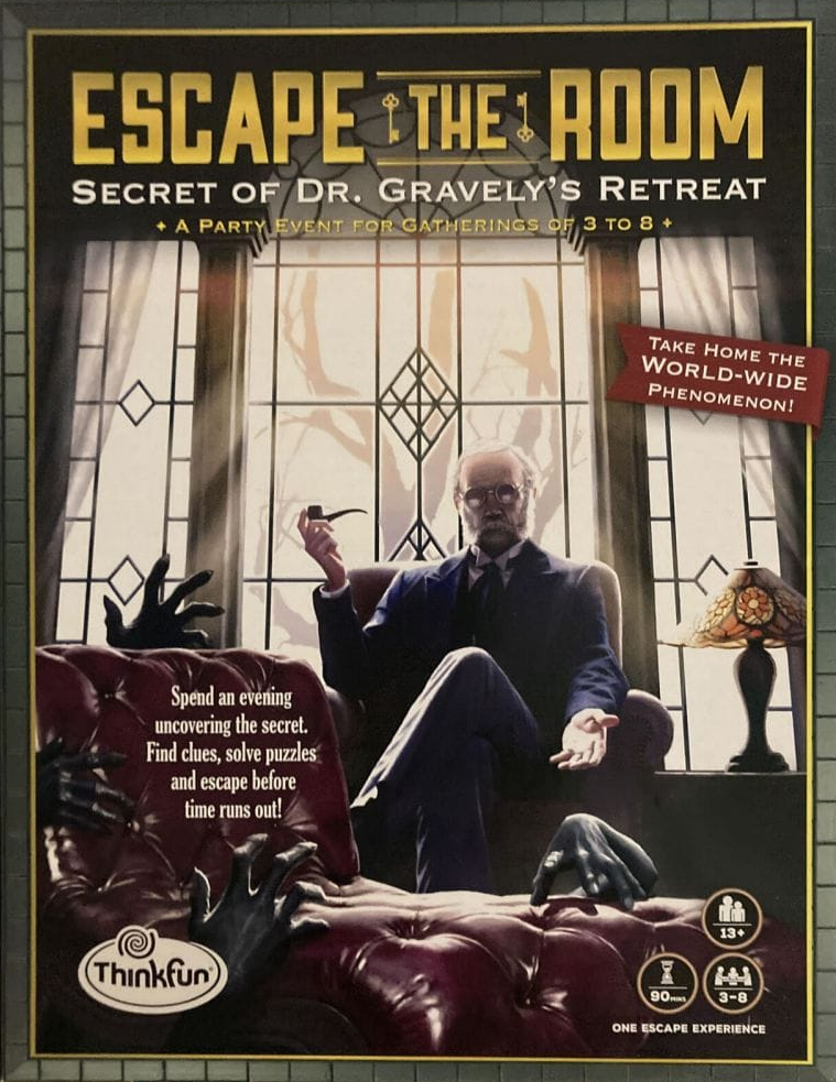 ESCAPE THE ROOM - SECRET OF DR GRAVELYS RETREAT